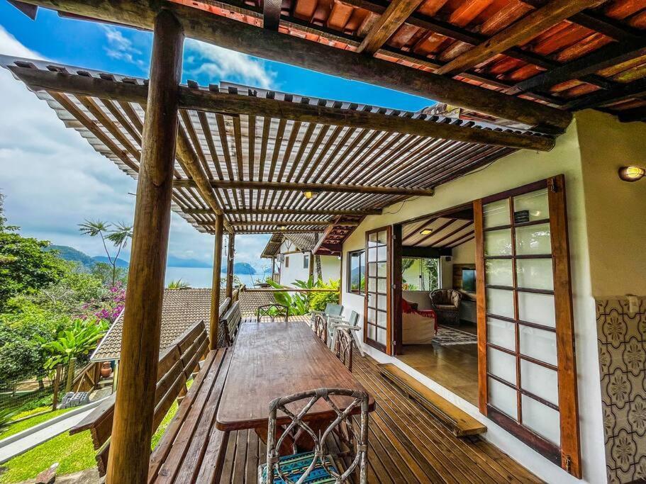 Chale Varandas Vistamar Com Ar Condicionado E Churrasqueira Casa de férias Ubatuba