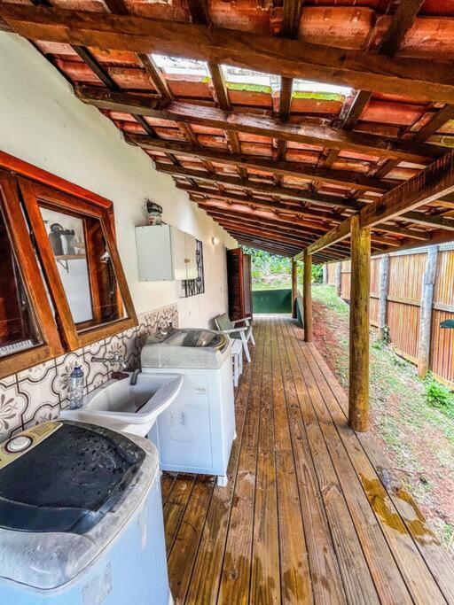Chale Varandas Vistamar Com Ar Condicionado E Churrasqueira Casa de férias Ubatuba